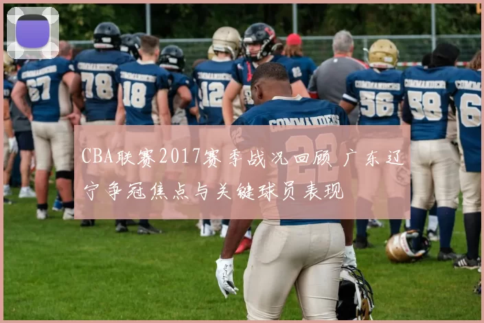 CBA联赛2017赛季战况回顾 广东辽宁争冠焦点与关键球员表现