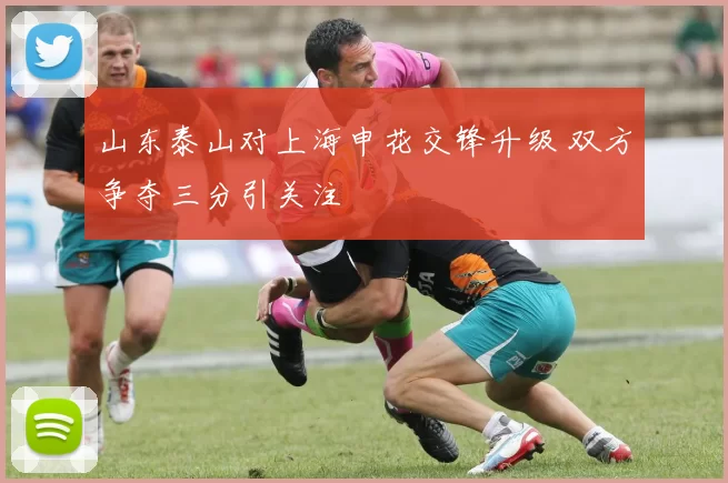 山东泰山对上海申花交锋升级 双方争夺三分引关注