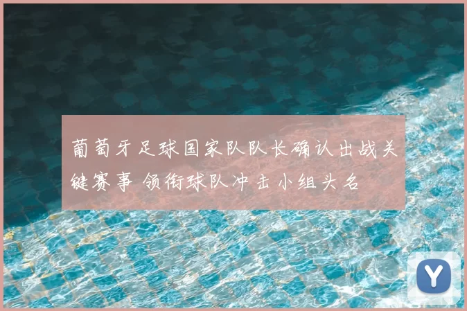 葡萄牙足球国家队队长确认出战关键赛事 领衔球队冲击小组头名